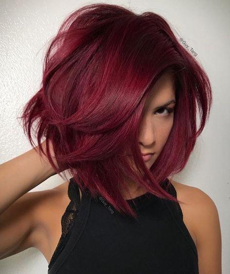 cherry red hair
