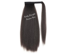 Kinky Straight Ponytail Human Hair Extension USA Made Wigs - Healthy Hair Clinic