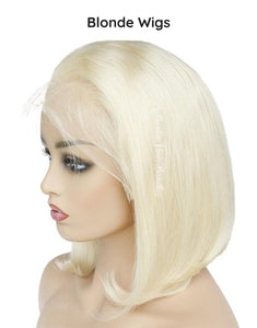 Custom Blonde Bob Wigs - Healthy Hair Clinic